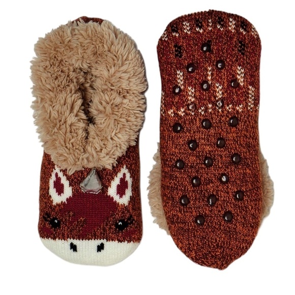 Secret Treasures Womens Slipper Socks with Slip Resistant Bottoms - Picture 2 of 4